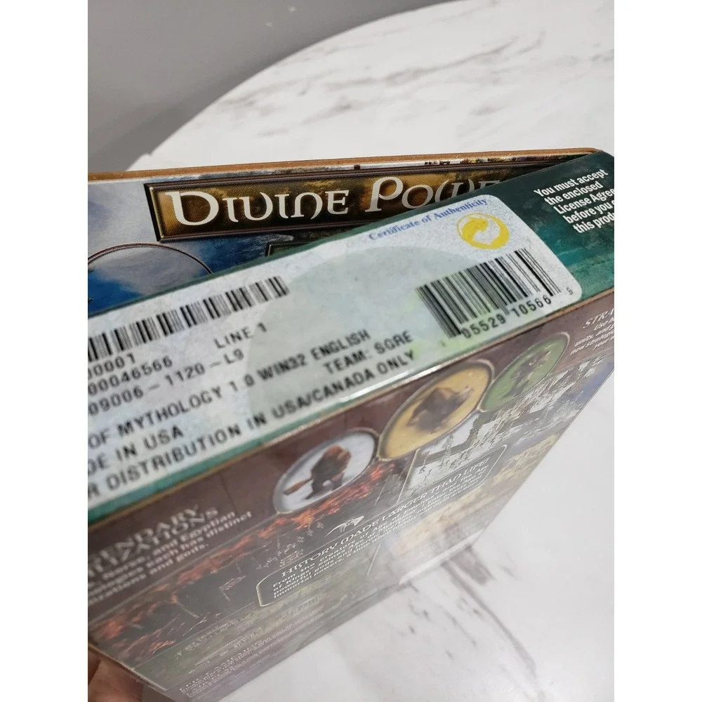 SEALED New Age of Mythology (PC, 2002) Small Box‎
